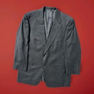 Hart Schaffner Marx Blazer Size 44R Black Wool USA Made Men's
